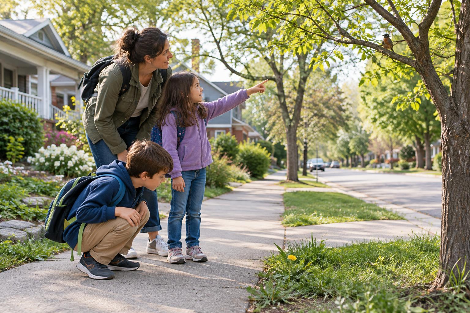 How to Plan a Short Neighborhood Walk with Kids
