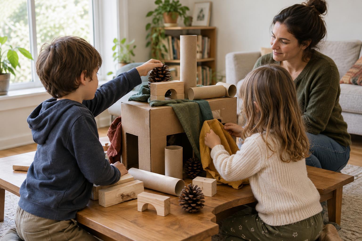 Using Loose Parts for Imaginative Play: Setup and Safety Basics