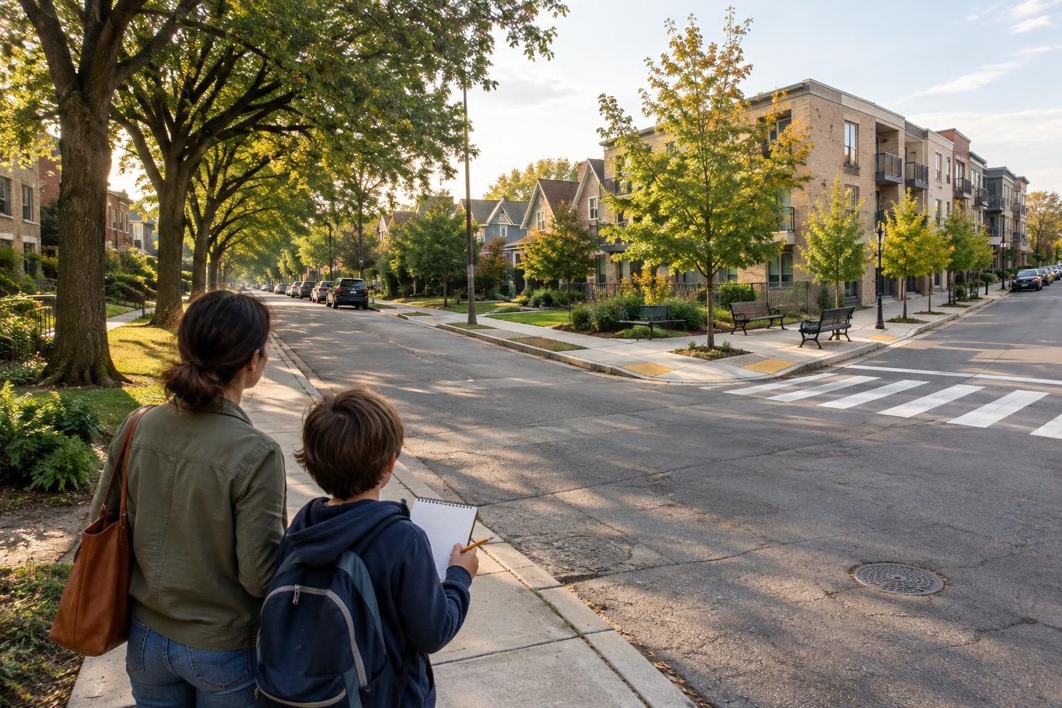 How to Compare Two Nearby Blocks Without Judging the People Who Live There
