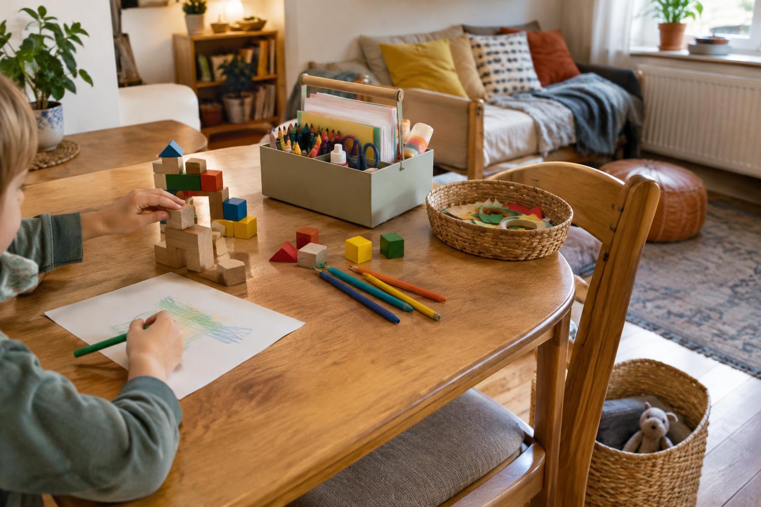 How to Set Up a Creative Play Space in a Small Home