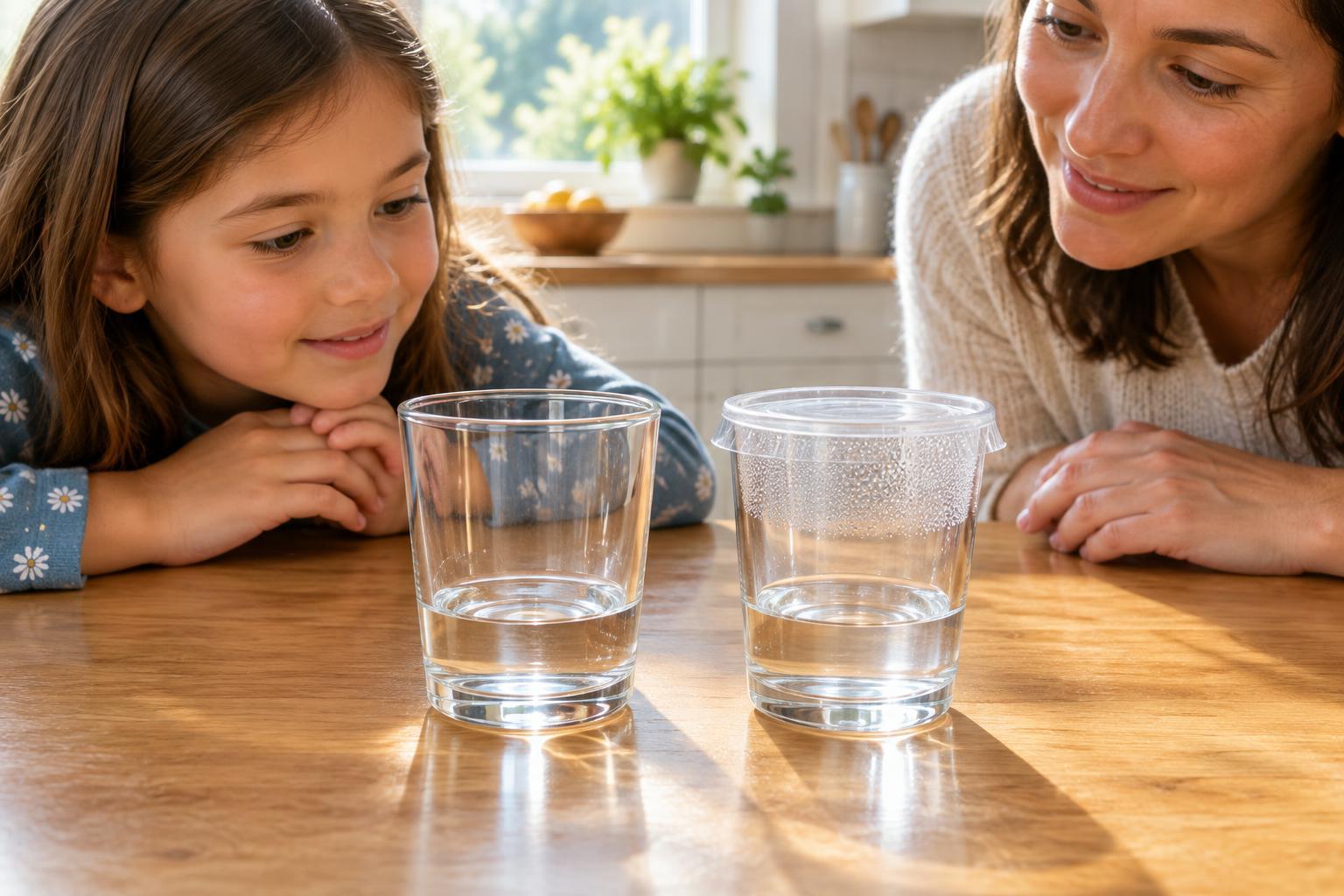 Where Does the Water Go? Comparing Evaporation in Covered and Open Cups