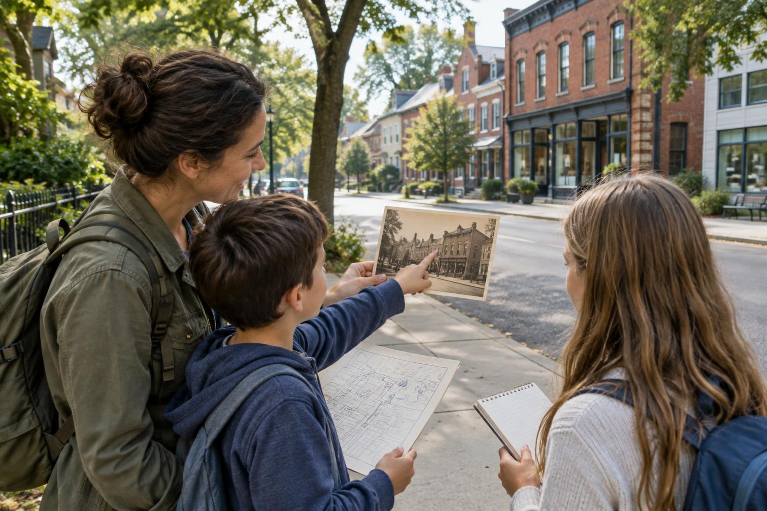 How to Turn Local History Research into a Family Walking Route