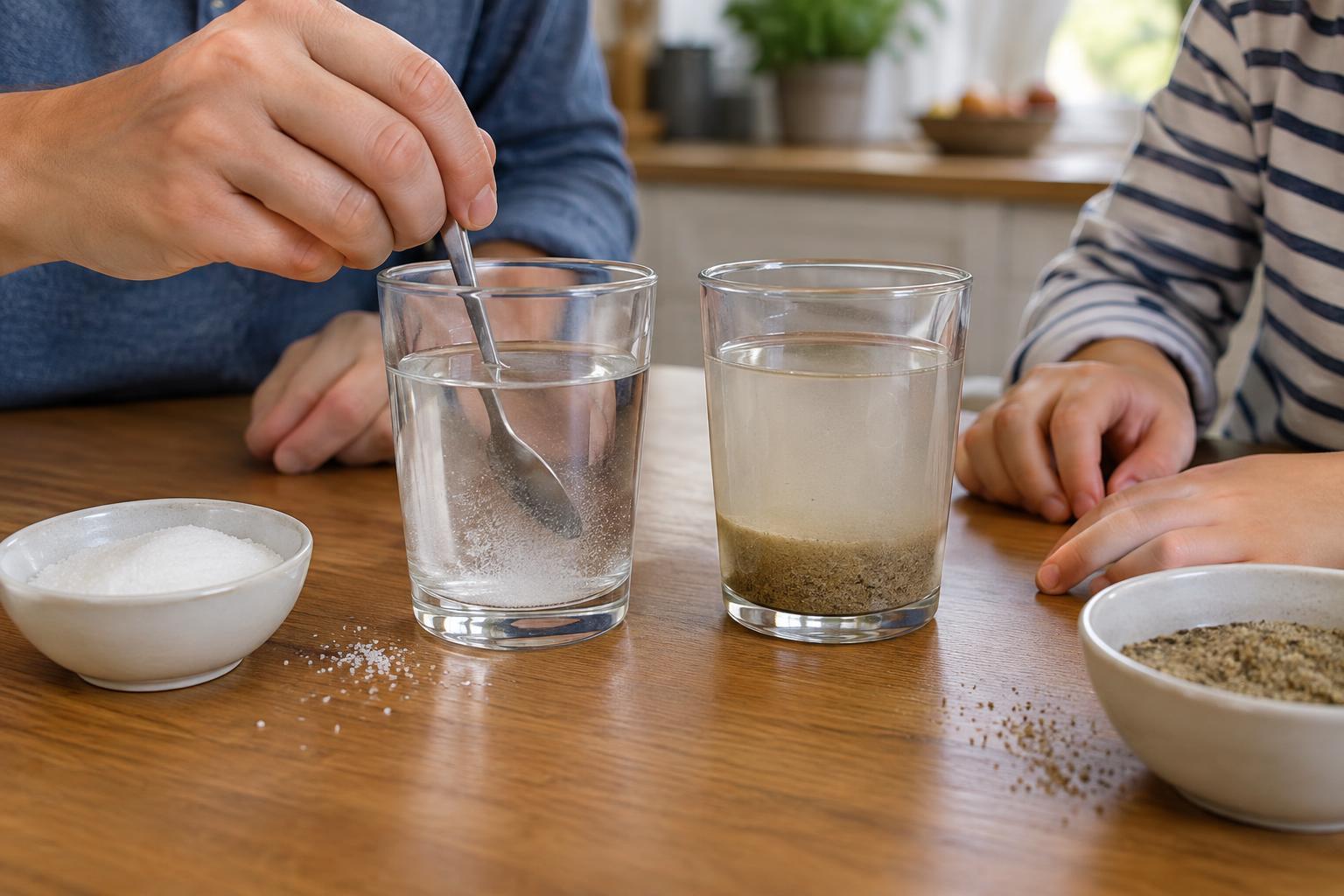 Dissolving vs. Mixing: What Happens When Common Materials Meet Water?